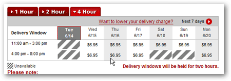 bakersfield grocery delivery 4 hour window